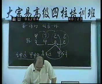 李洪成2004年11月大宗易四柱八字高级班